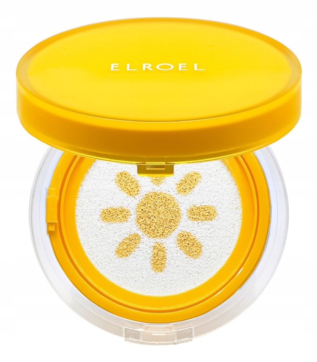 Elroel Pang Pang Yellow Sun Cushion Plus Krem przeciwsłoneczny SPF50+ 15 g