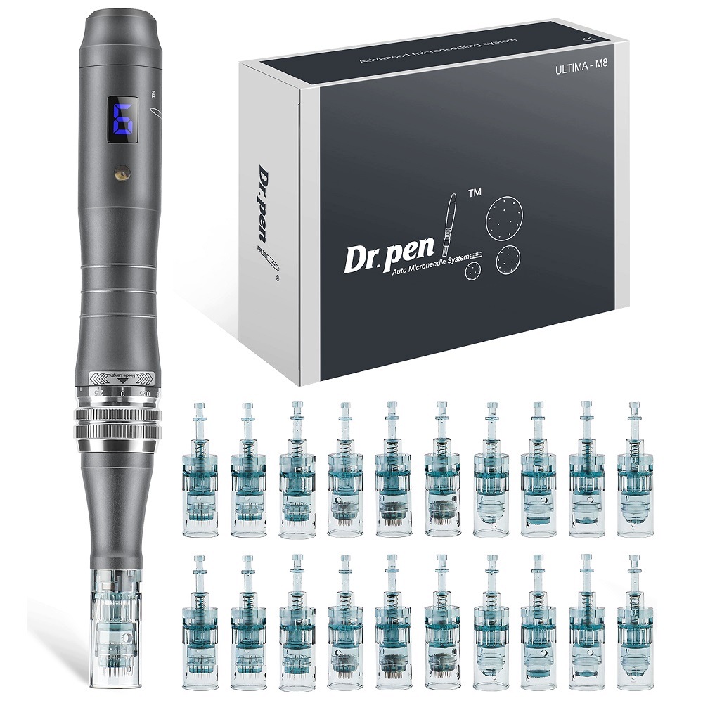 Bezdrátová dermapera M8-W 20 jehel pro microneedling