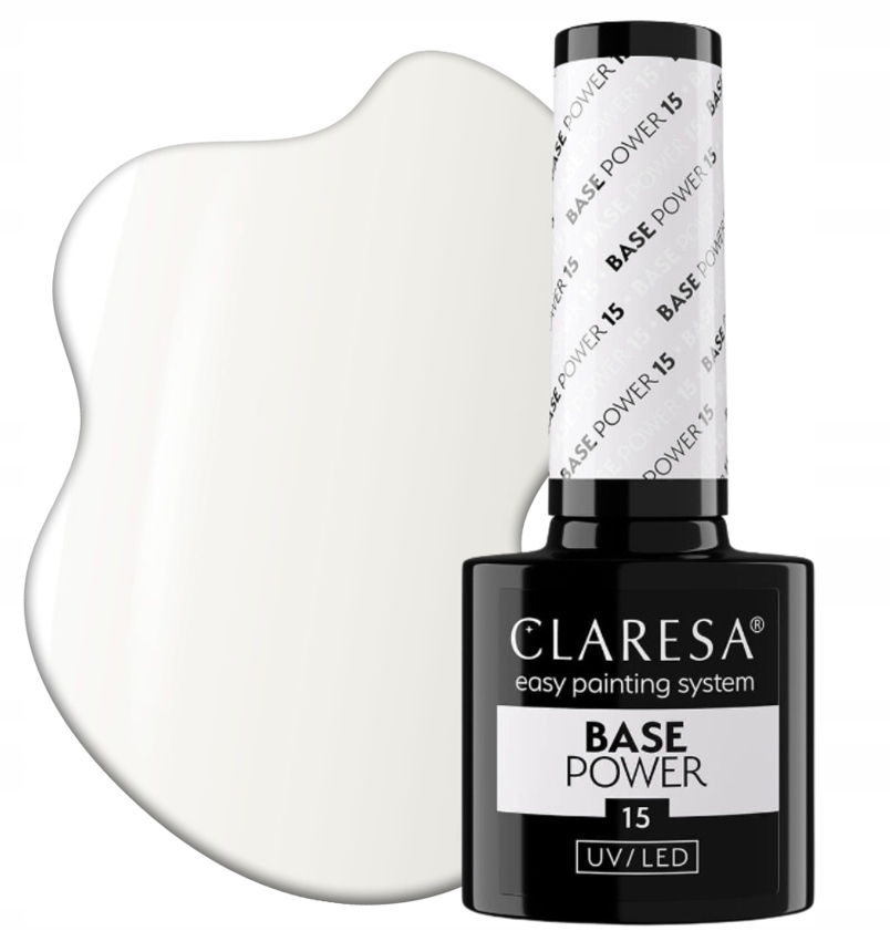 CLARESA BAZA BASE POWER BEZKWASOWA BUDUJĄCA 15 MLECZNA PROMOTOR ADHEZJI