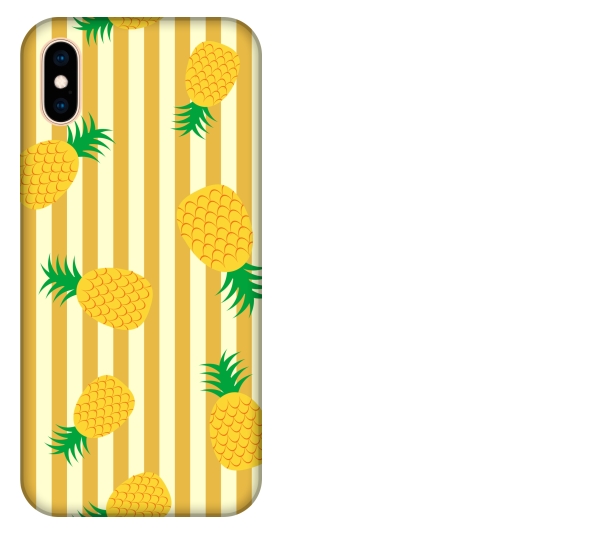 

Etui pokrowiec iPhone Xs Max Ananas pineapple trop