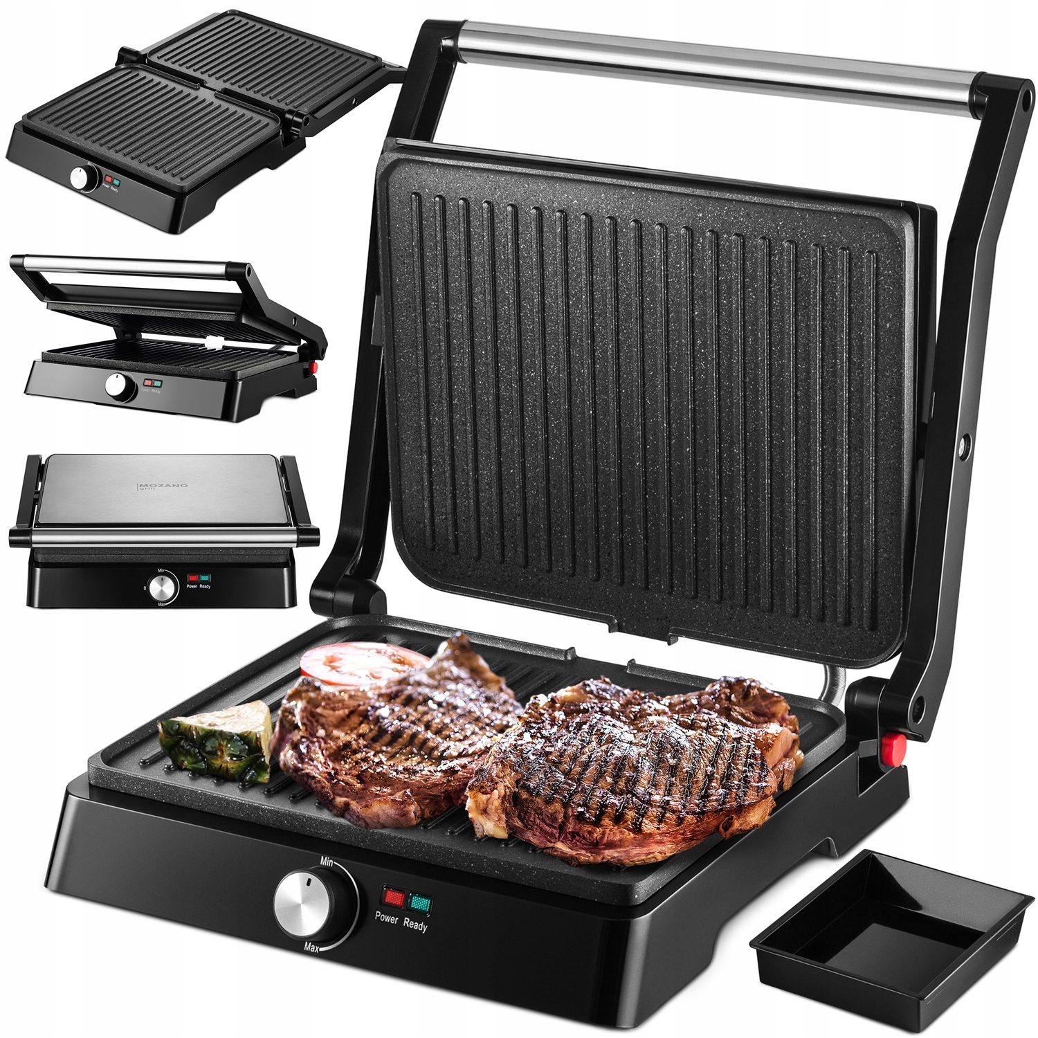 

Opiekacz Toster Grill Do Kanapek Składany 2200W
