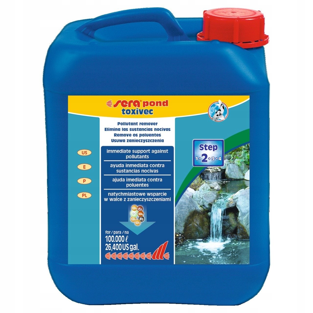 Toxivec pre rybníky 5 000 ml