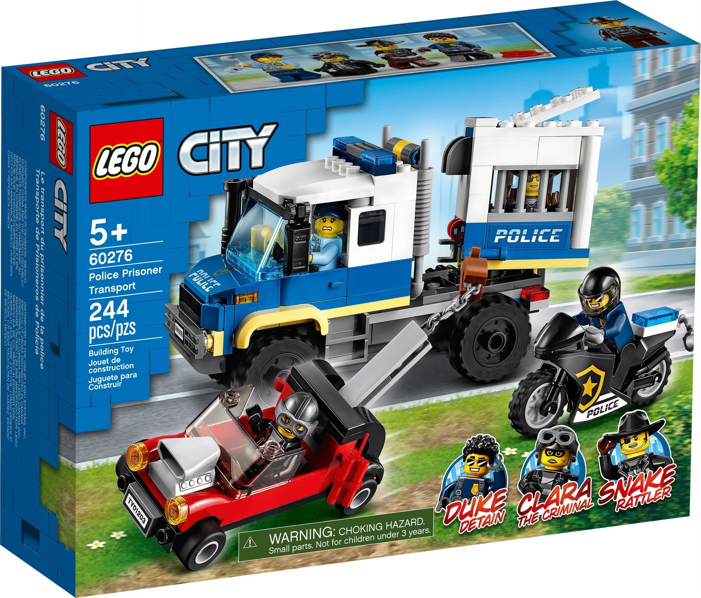 Lego City 60276 Policejní vězeňský konvoj