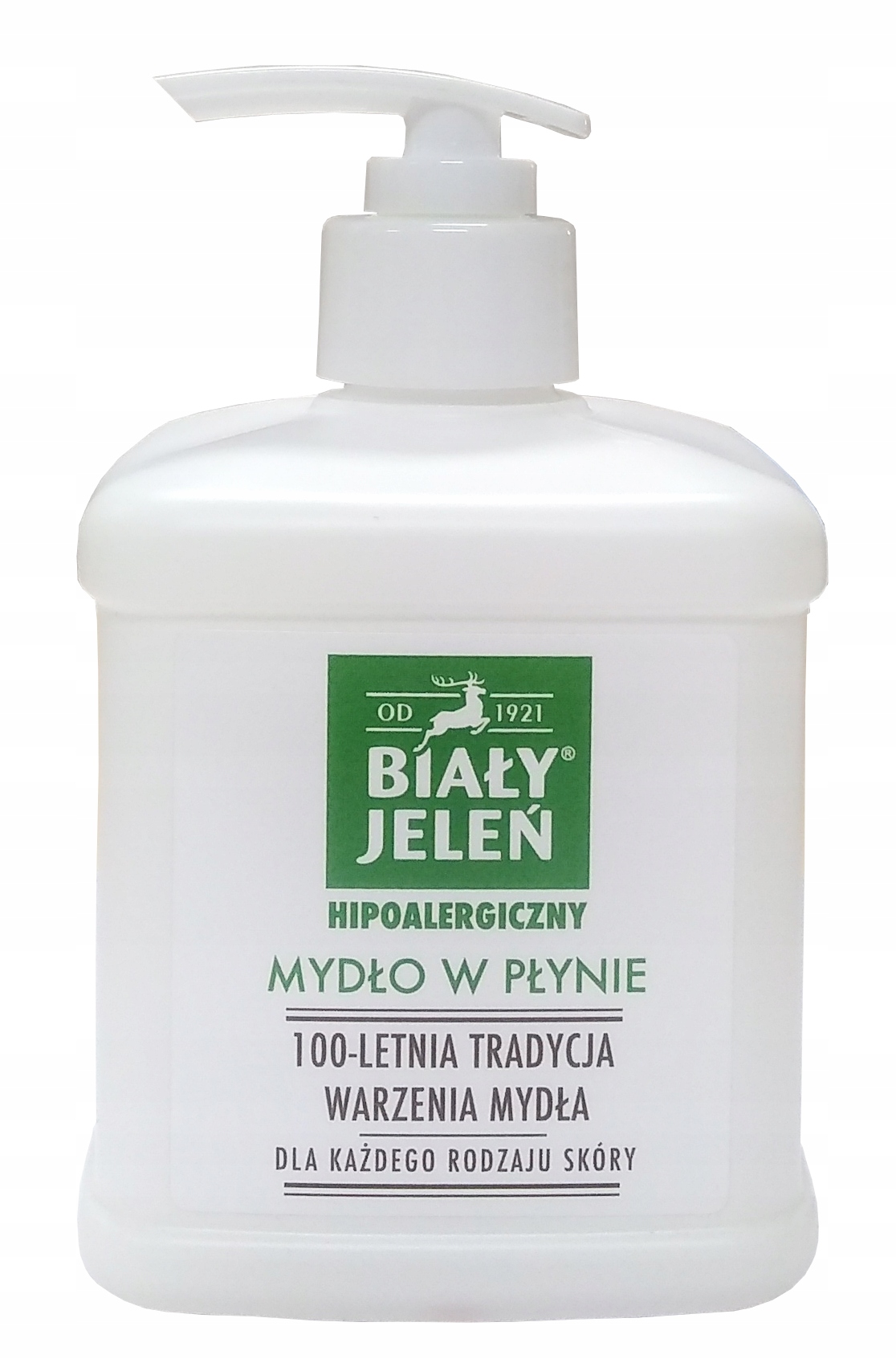 

Biały Jeleń mydło w płynie pompka 500ml