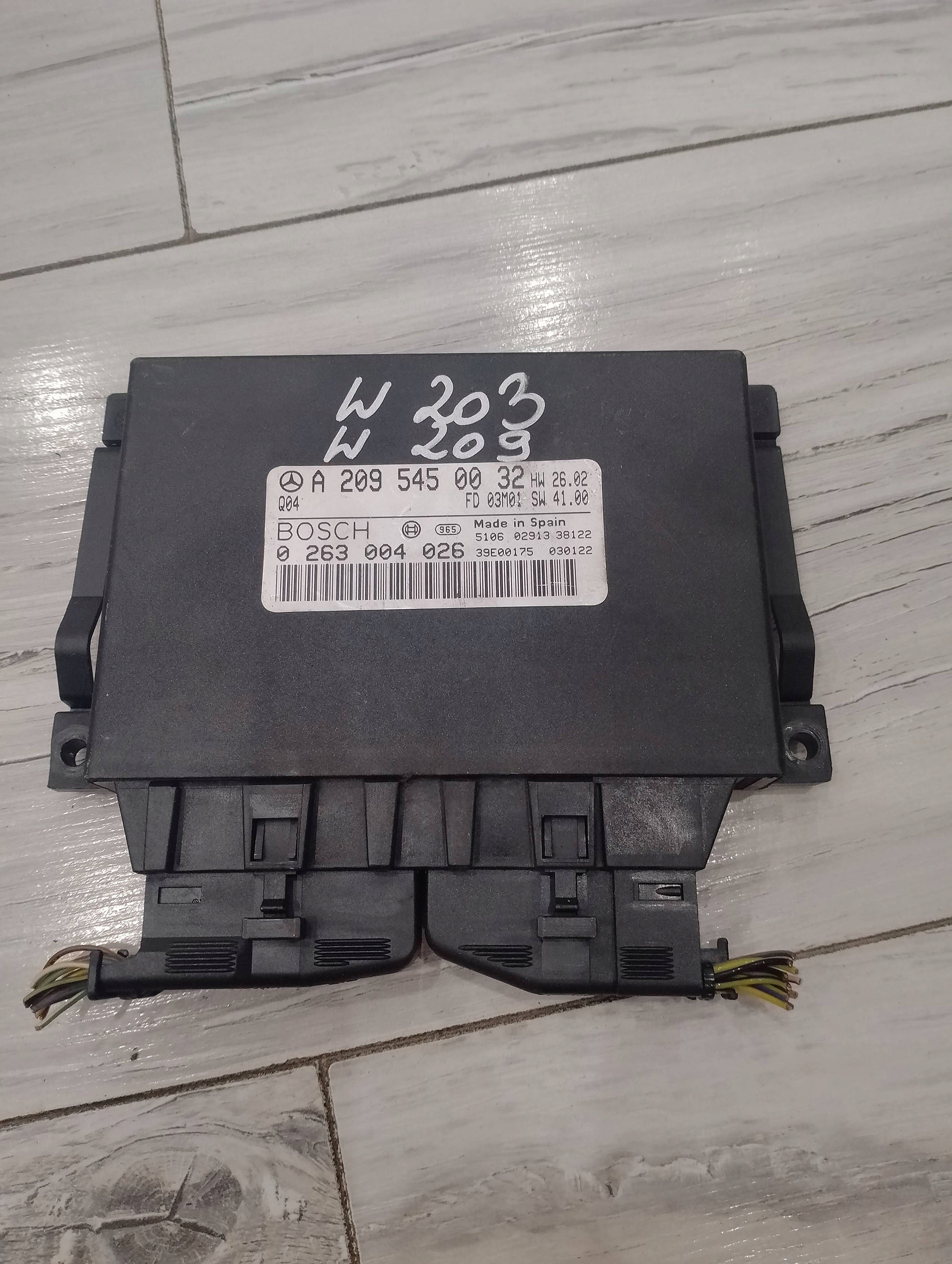 PARKOVACÍ MODUL PDC MERCEDES W203 A2095450032