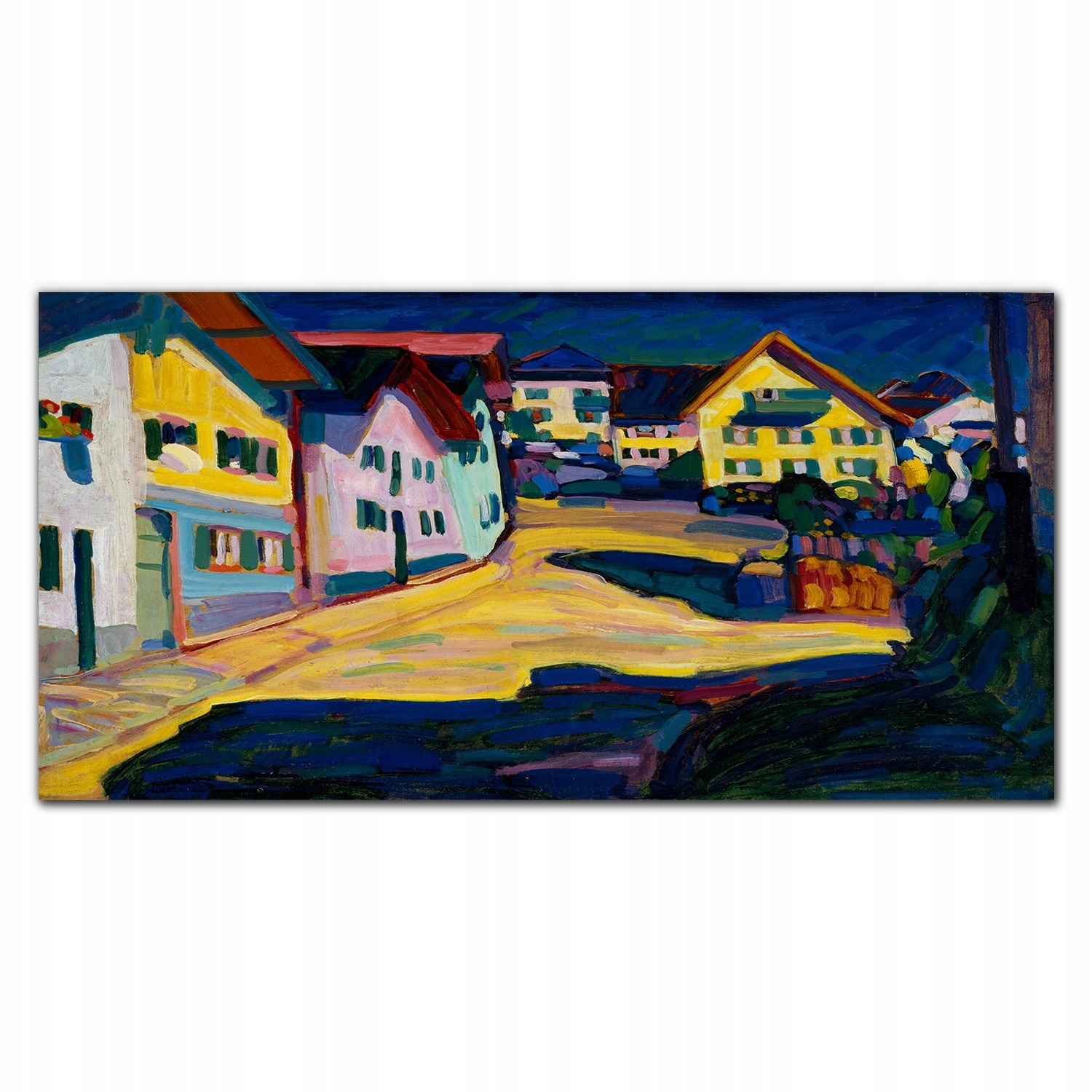 Obraz na plátne Murnau burggrabenstrasse 140x70