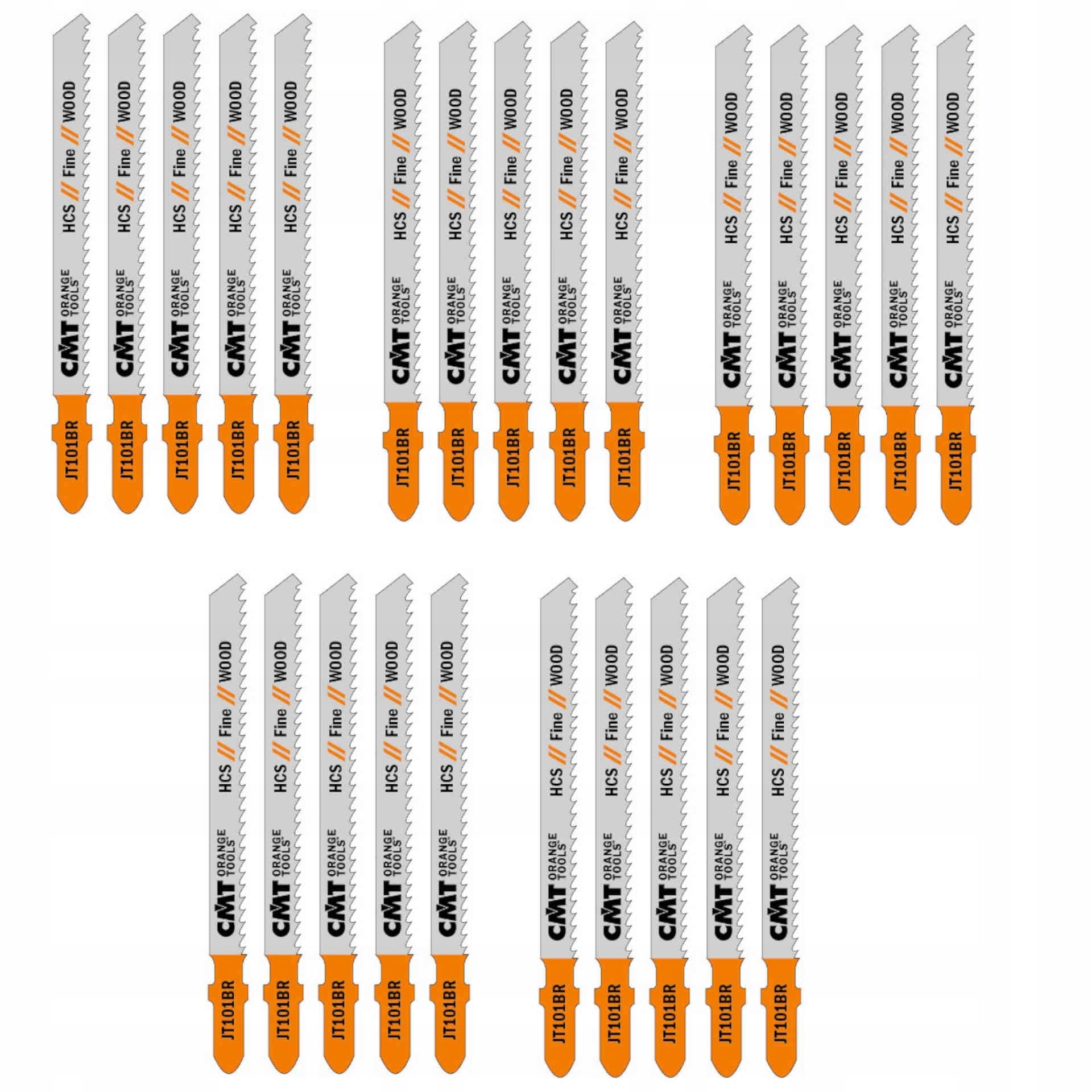 

Cmt Brzeszczot Wyrzynarki T101BR Drewna 100mm 25sz
