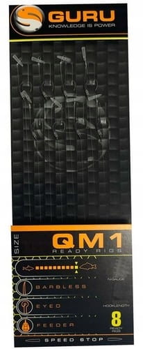 Guru Przypony QM1 ze Stoperami Speed Stop 10cm roz. 12 (0.22mm)