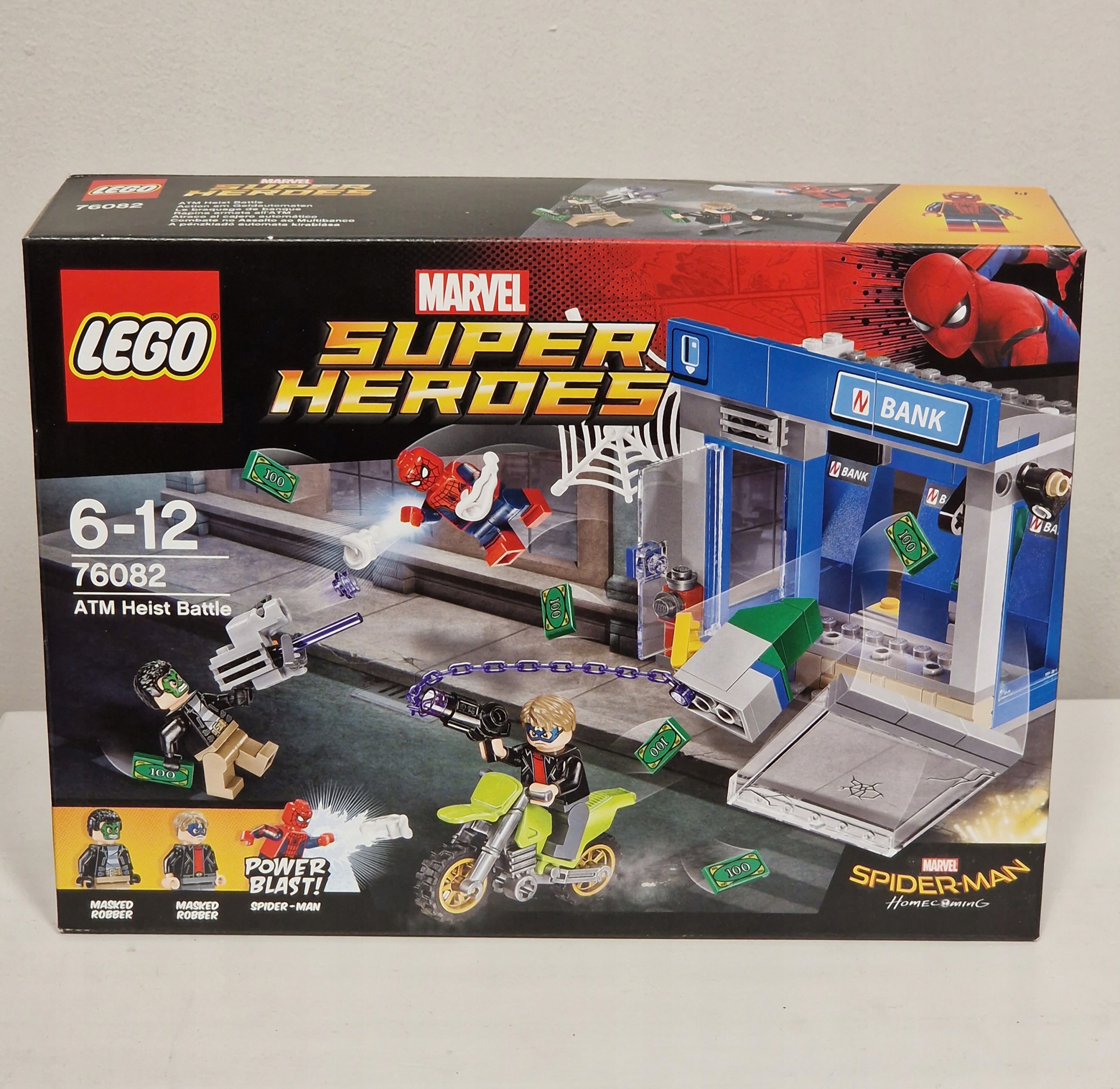 Klocki Lego Marvel Heroes Walka o bankomat 76082
