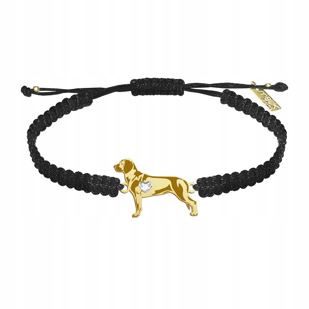 Zlatý náramek s hannoverským sokolníkem 925 Dárek Žena Gravírování Bonus