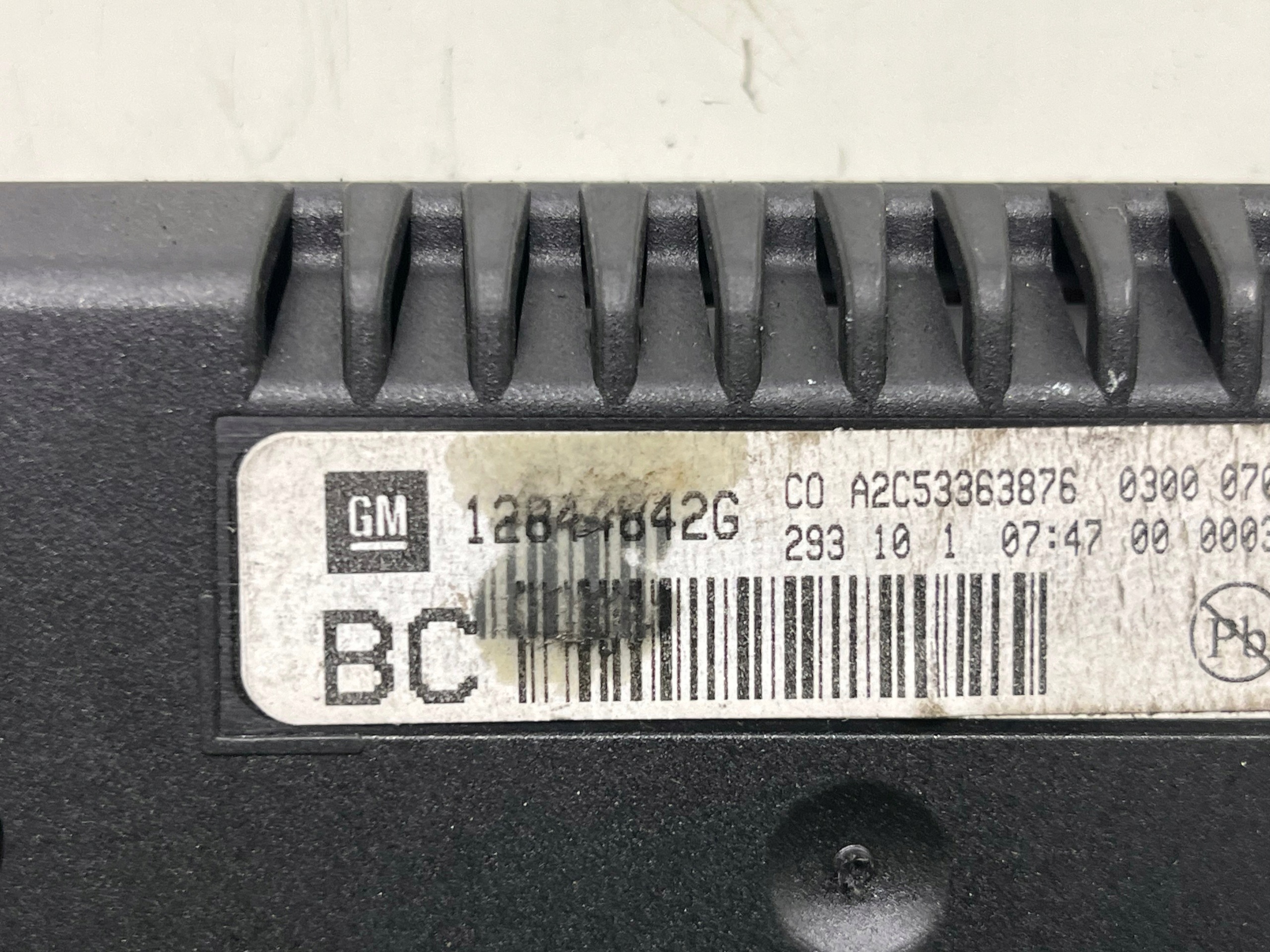 display OPEL INSIGNIA 12844842G