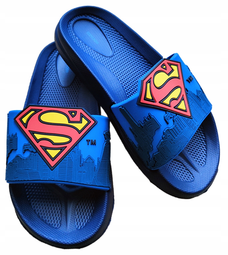 

Klapki Superman Basenowe Plażowe Klapki 3D R31