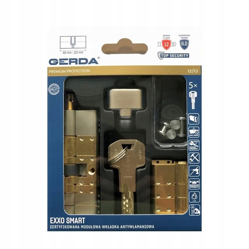 Modulárna vložka Gerda Exxo Smart M G61/61, Zaberák