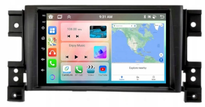 Rádio Navigácia Suzuki Grand Vitara 2005-2014 Android Carplay 4GB 64GB