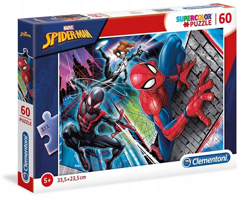 

Clementoni Puzzle Supercolor Spider-Man 60 26048