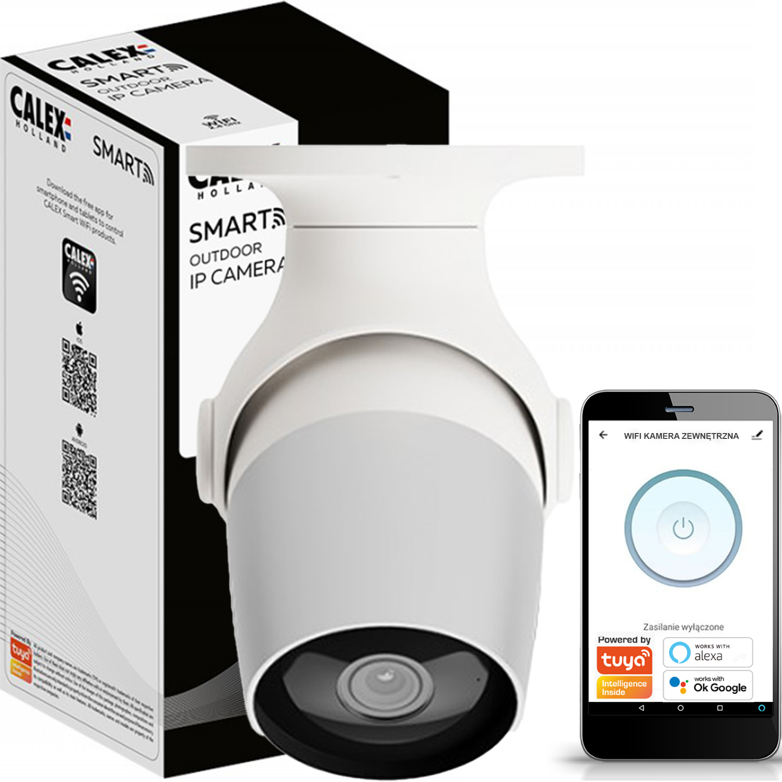 Kamera Zewnętrzna Ip Full Hd Tuya WiFi Smart Life