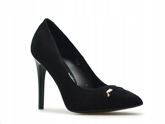 Boty Sala 7067/21 Černý semiš 40