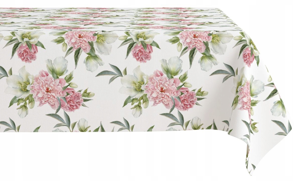 Ubrus S Potiskem 150x300 Obdélníkový Květy