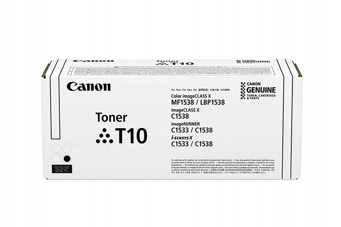 Originálny toner Black Canon i-SENSYS X C1533, C1538 (T10BK, 4566C001)