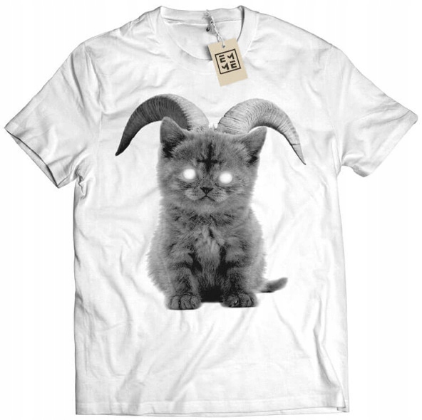 

Koszulka Lucipurr biała 2XL