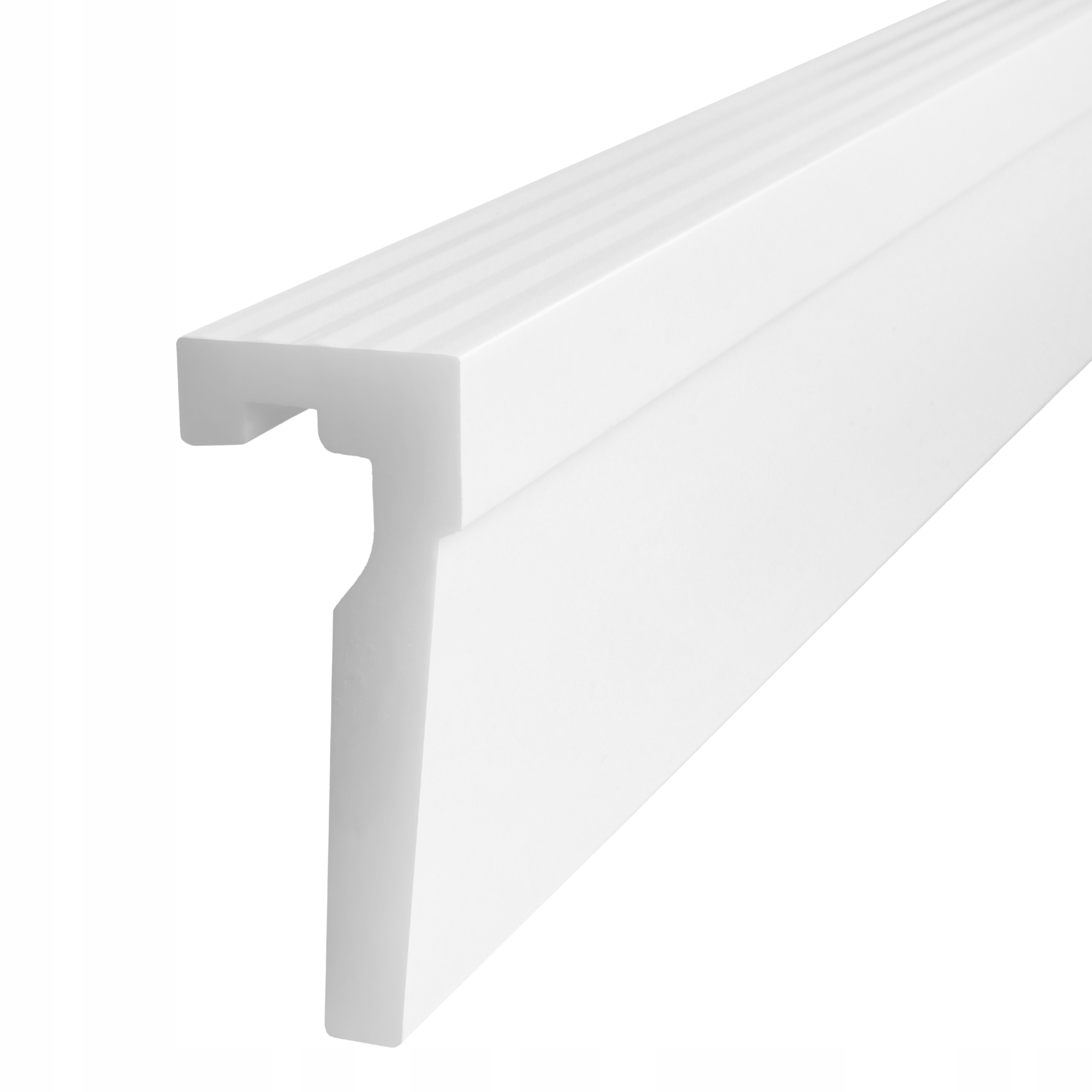 Osłona Maskownica Karnisza 10cm Listwa Maskująca Karnisz Biała 200cm SL-04