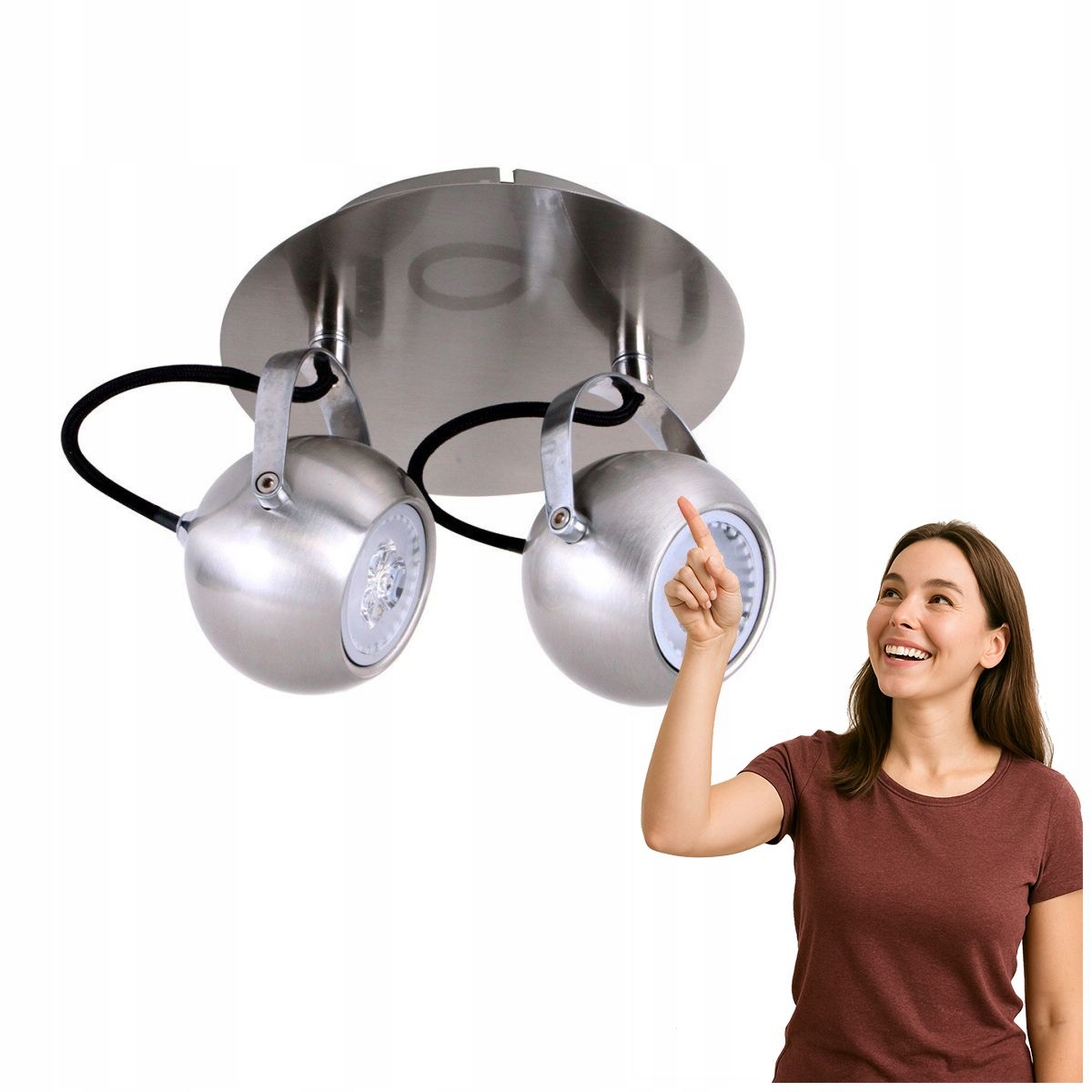 Spotový reflektor Nicola Sn FH5952BJ-80 Sn Italux