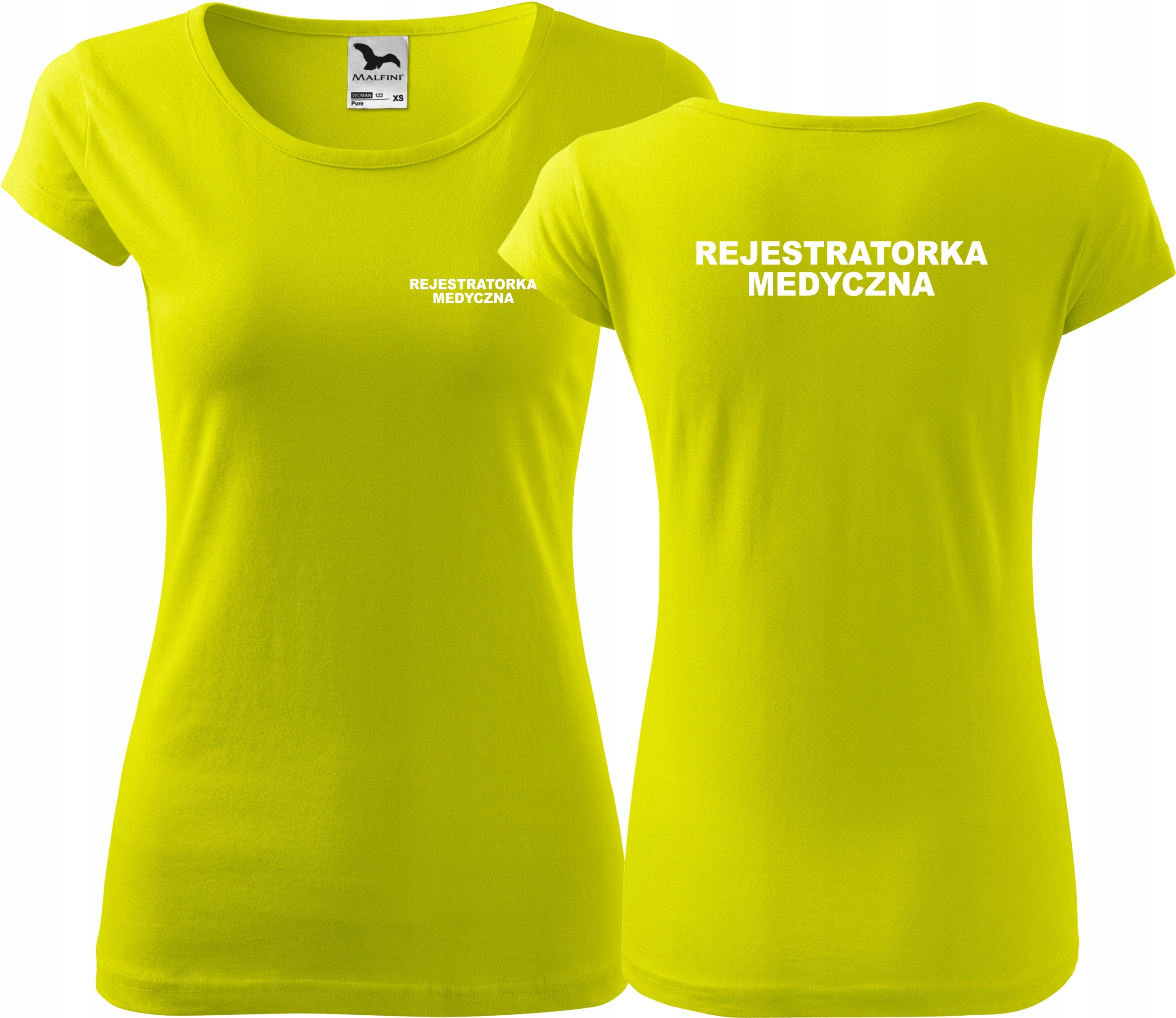 

Koszulka Pure Rejestratorka Medyczna Limonka