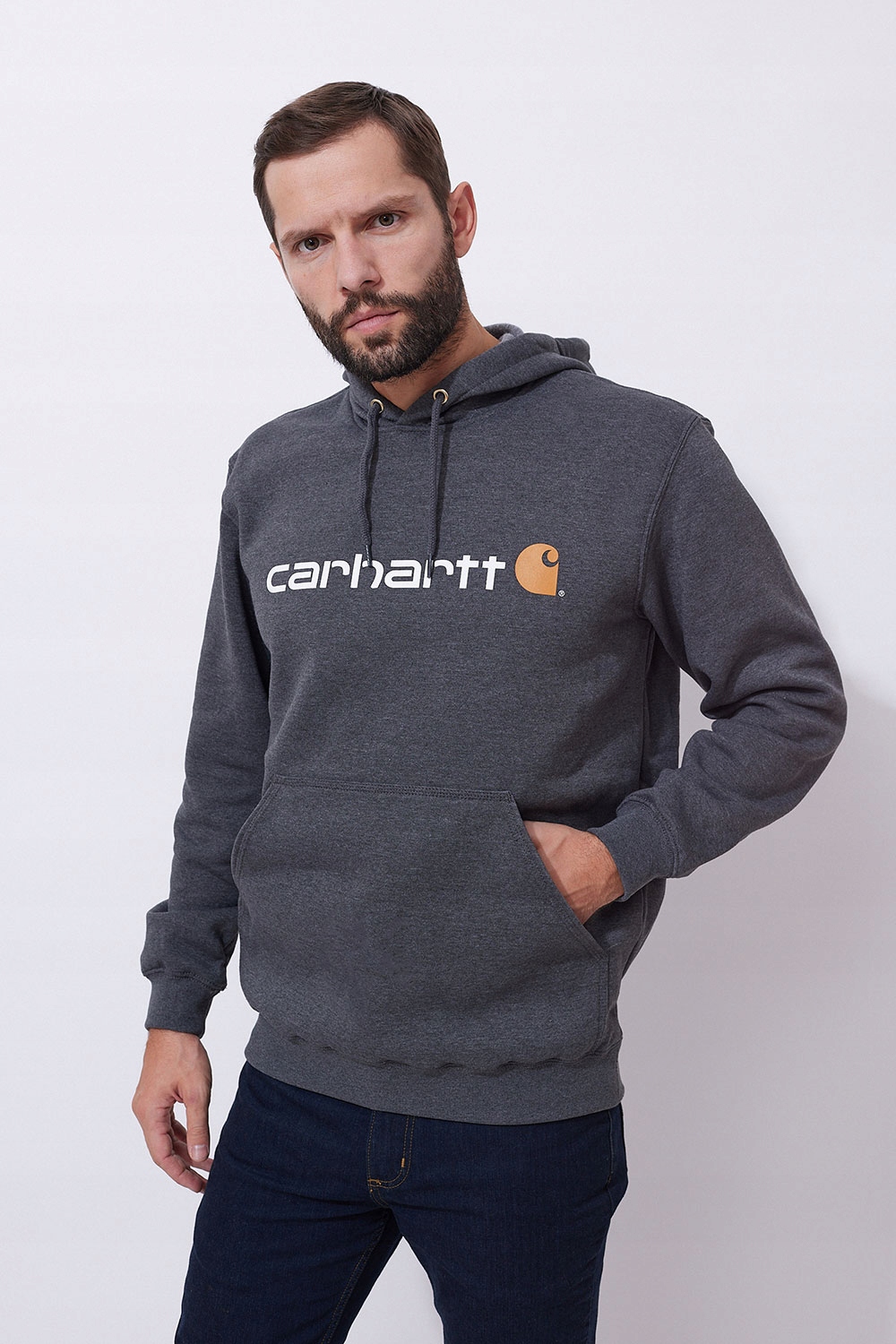 Mikina s logem Carhartt Marquette
