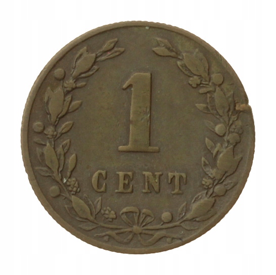 [M16800] Holandia 1 cent 1880