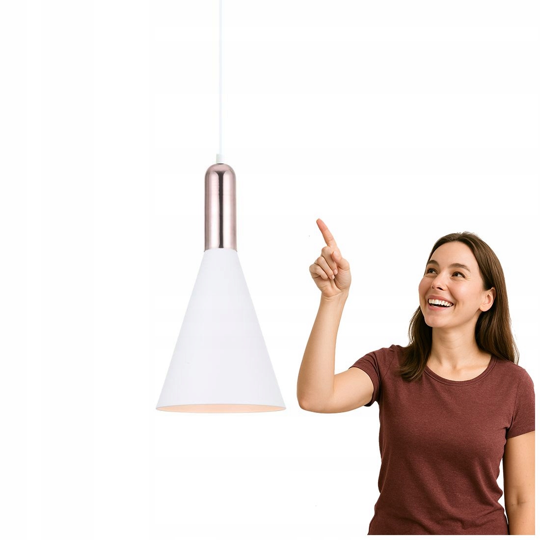 Závěsná lampa Khaleo MDM-3030/1 W+cop Italux