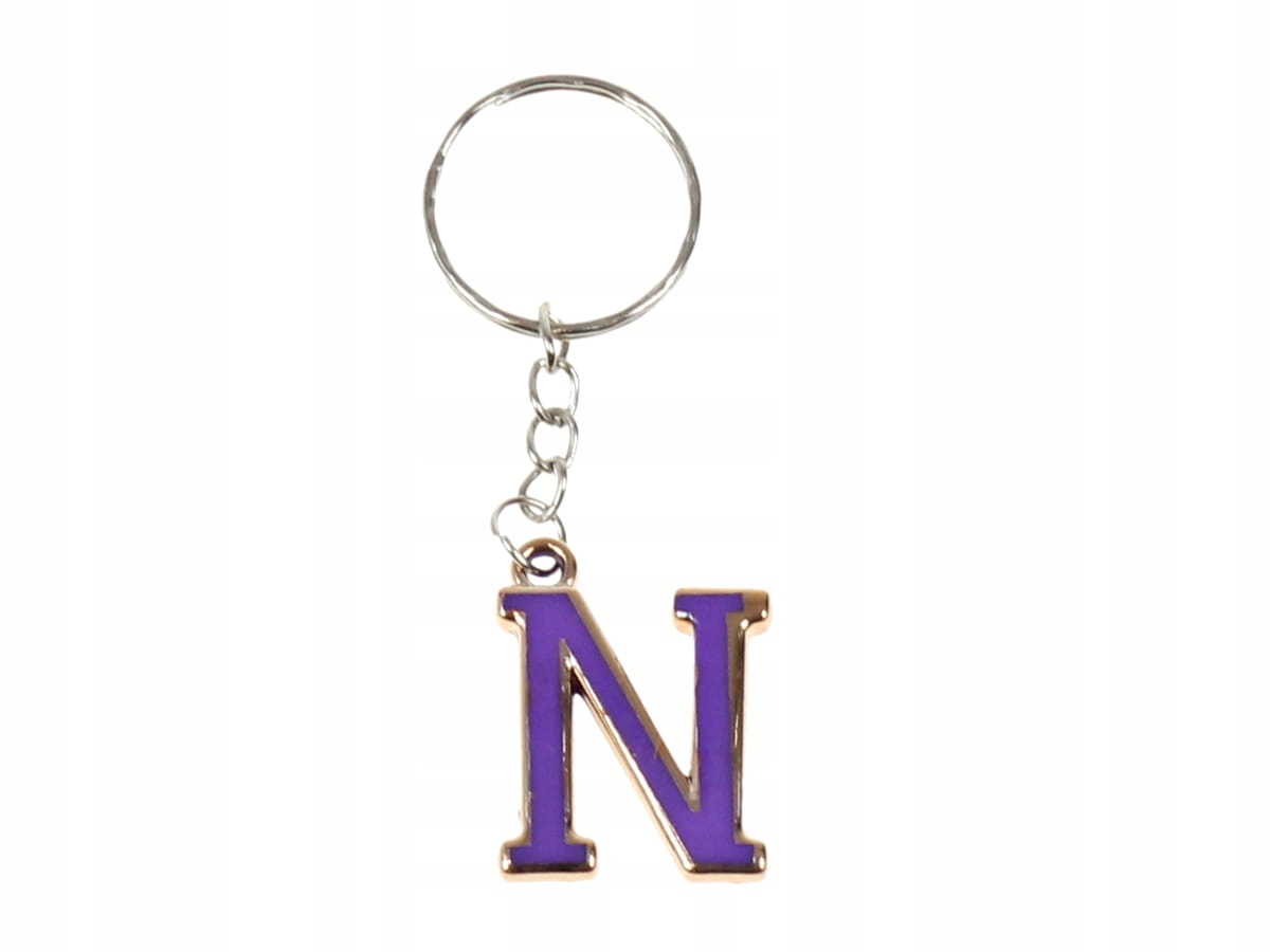 

Brelok, breloczek do kluczy litera N