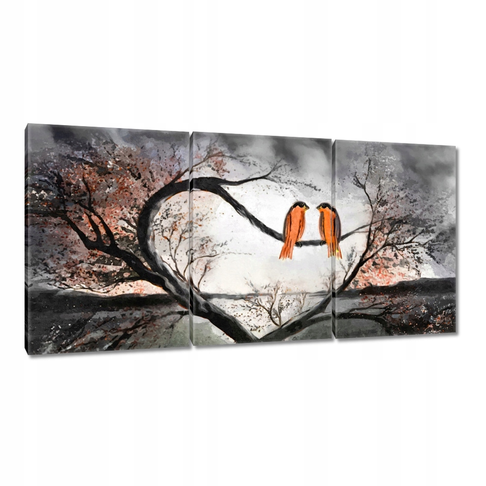 

Obrazy 120x60 Splecione drzewa Miłość
