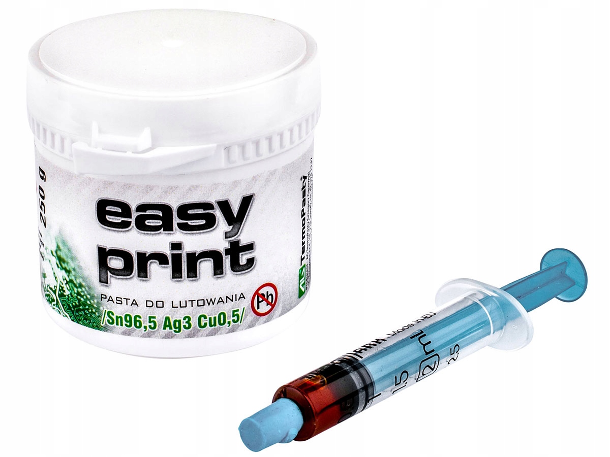 

Pasta Easy Print Sn96,5Ag3Cu0,5 250g_______AGT-026
