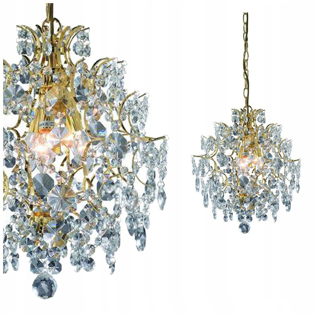 Rosendal Závesná lampa 3L Zlatá 100524 Markslojd