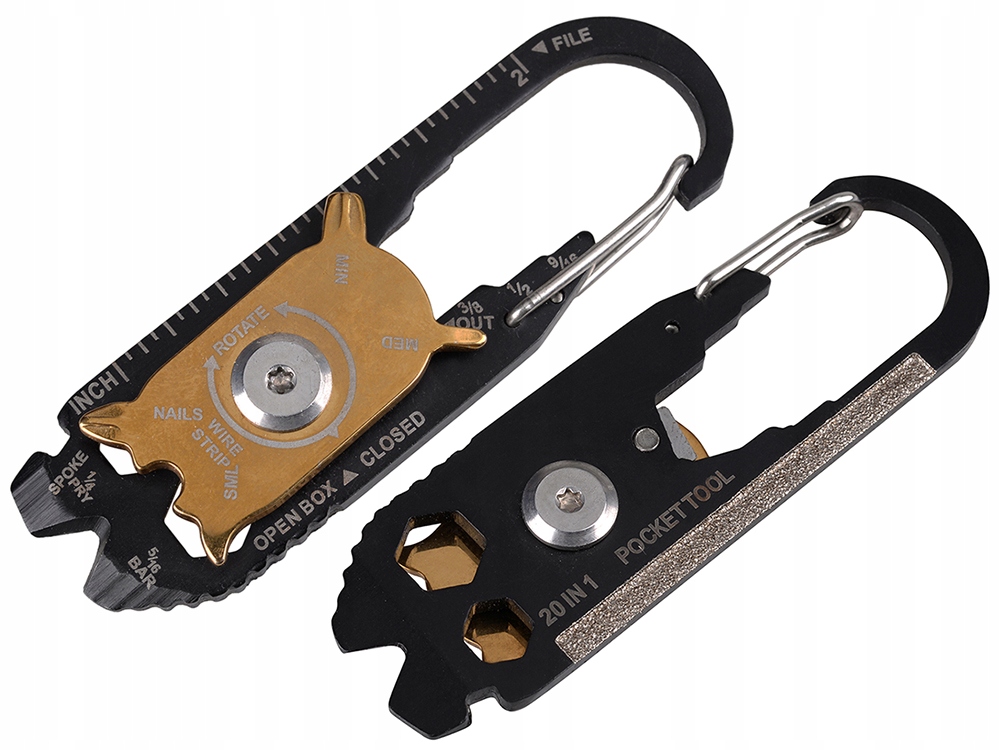 BRELOK KARABIŃCZYK NÓŻ MULTITOOL PRZEŻYCIA 20W1 Kod producenta 11262