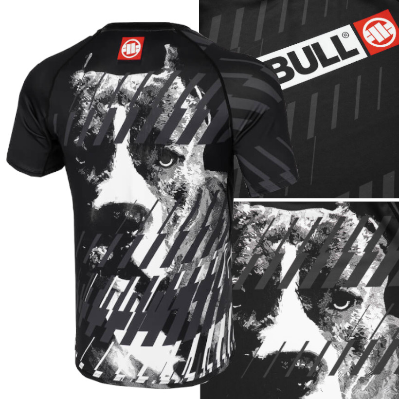 Koszulka treningowa krótki rękaw Pitbull XXL czarny