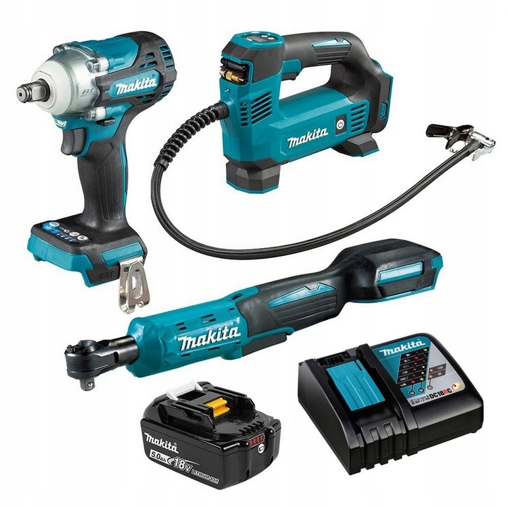 MAKITA DLX3171ST DTW300 DWR180 DMP180 5.0Ah