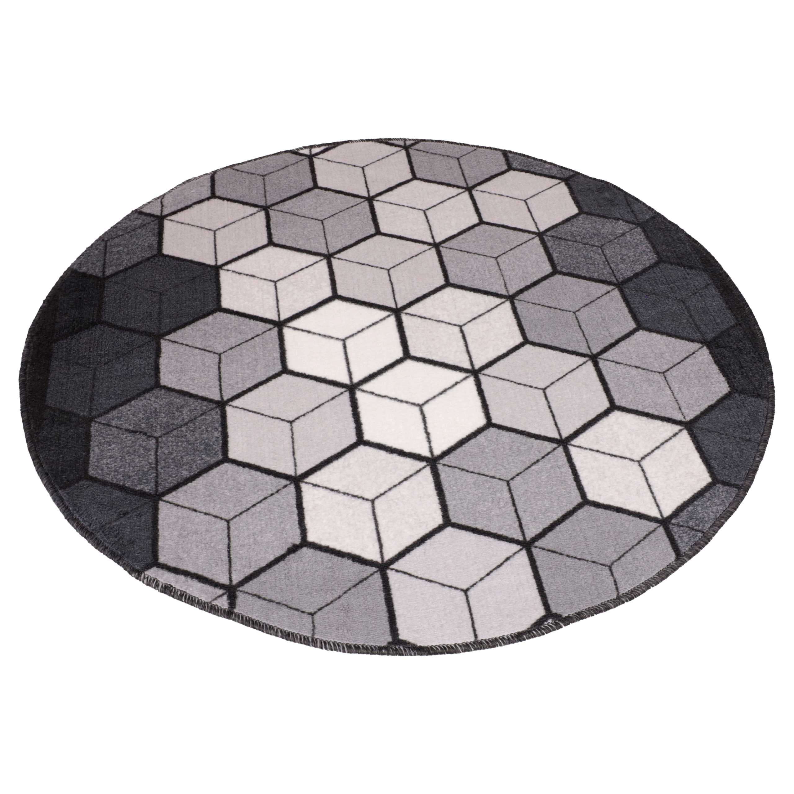 Kulatý Koberec Do Ložnicového Pokoje Dekorativní Velký Moderní Vzor 100 CM