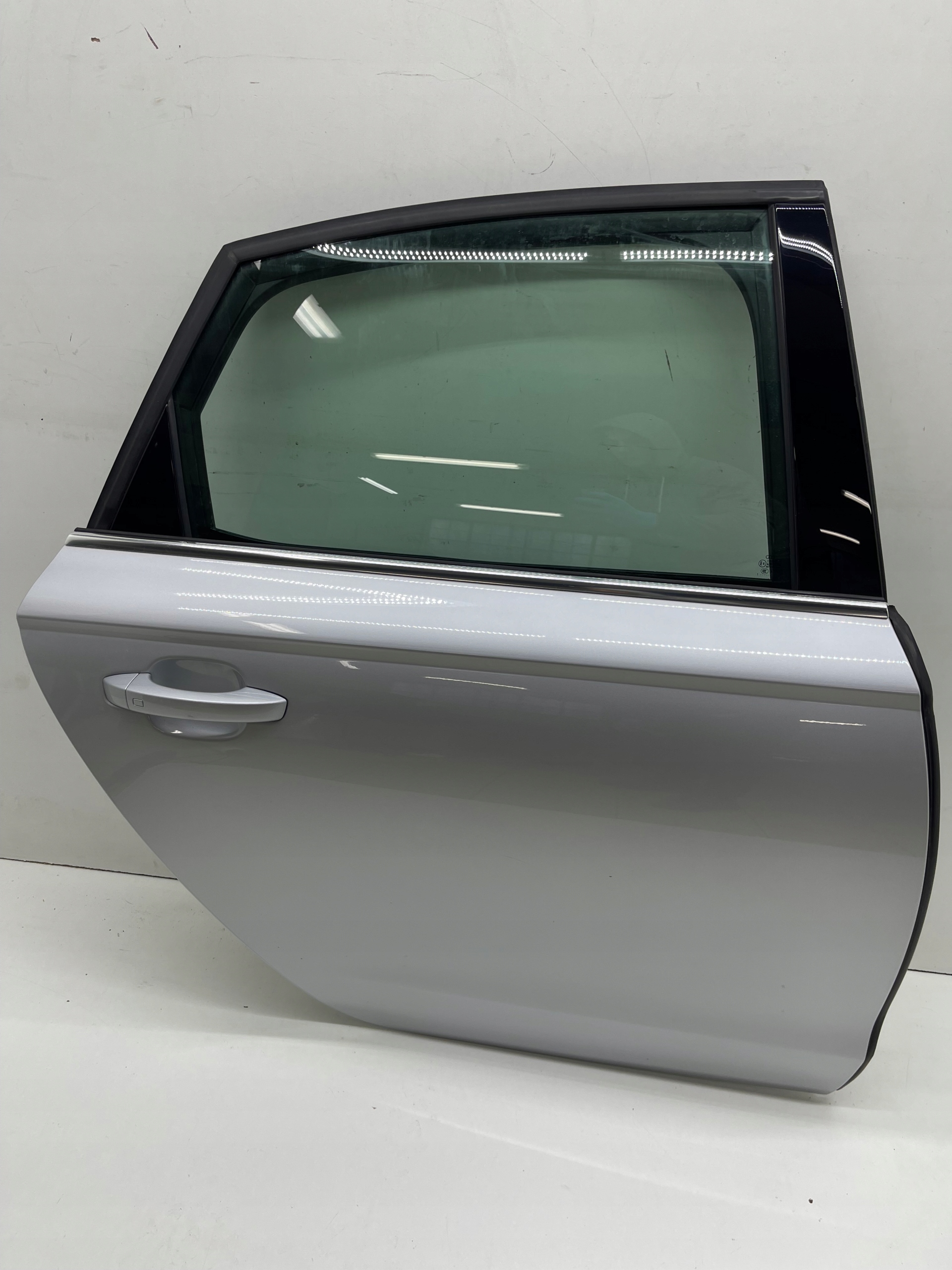 AUDI A6 C7 sedan door right rear part LX7W silver nice complete