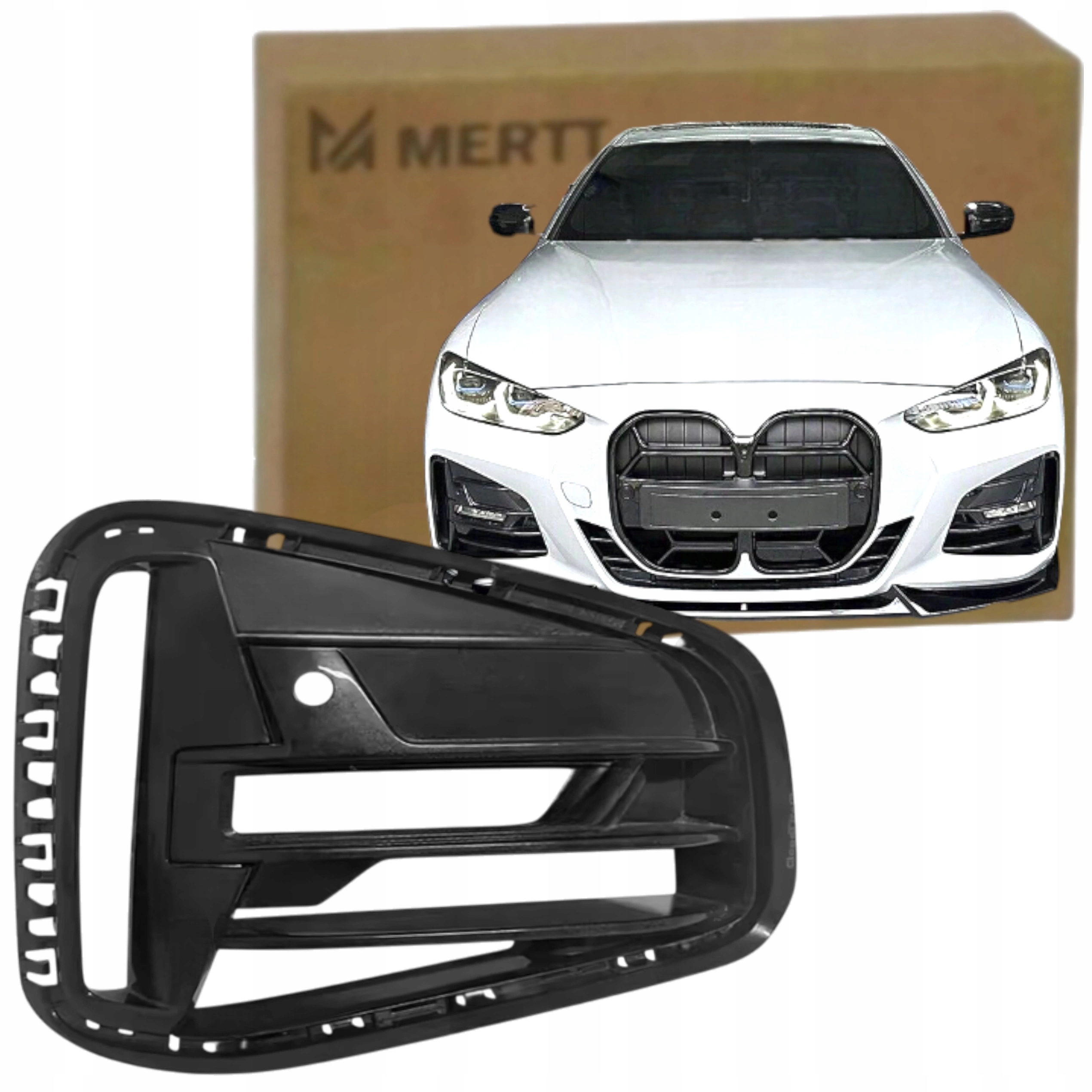 Mřížka Nárazníku Pro Halogenový Vstup Pravá Bmw 4 G22 2020- M Balíček 51118076732