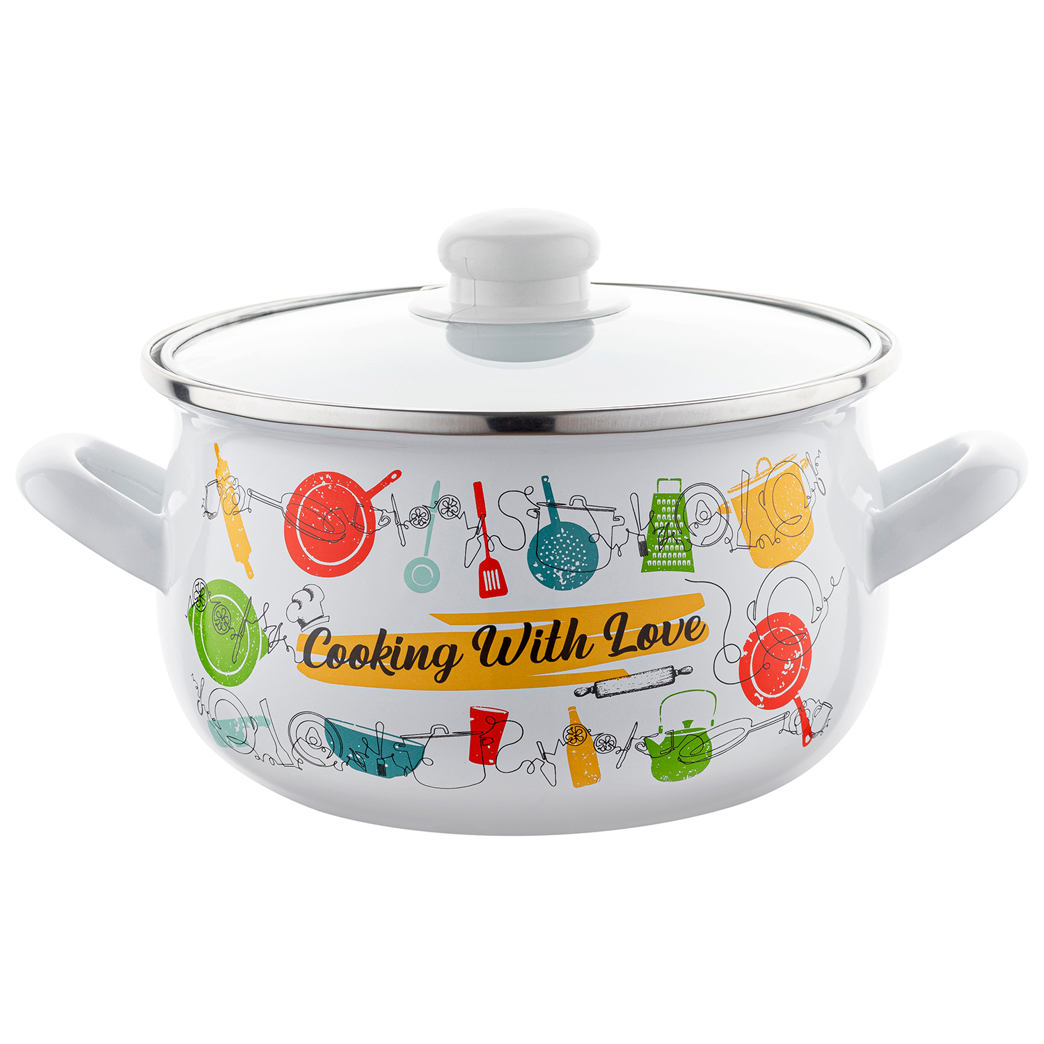 ZESTAW GARNKÓW EMALIOWANYCH JULIA INDUKCJA 8 EL Liczba elementów w zestawie 8