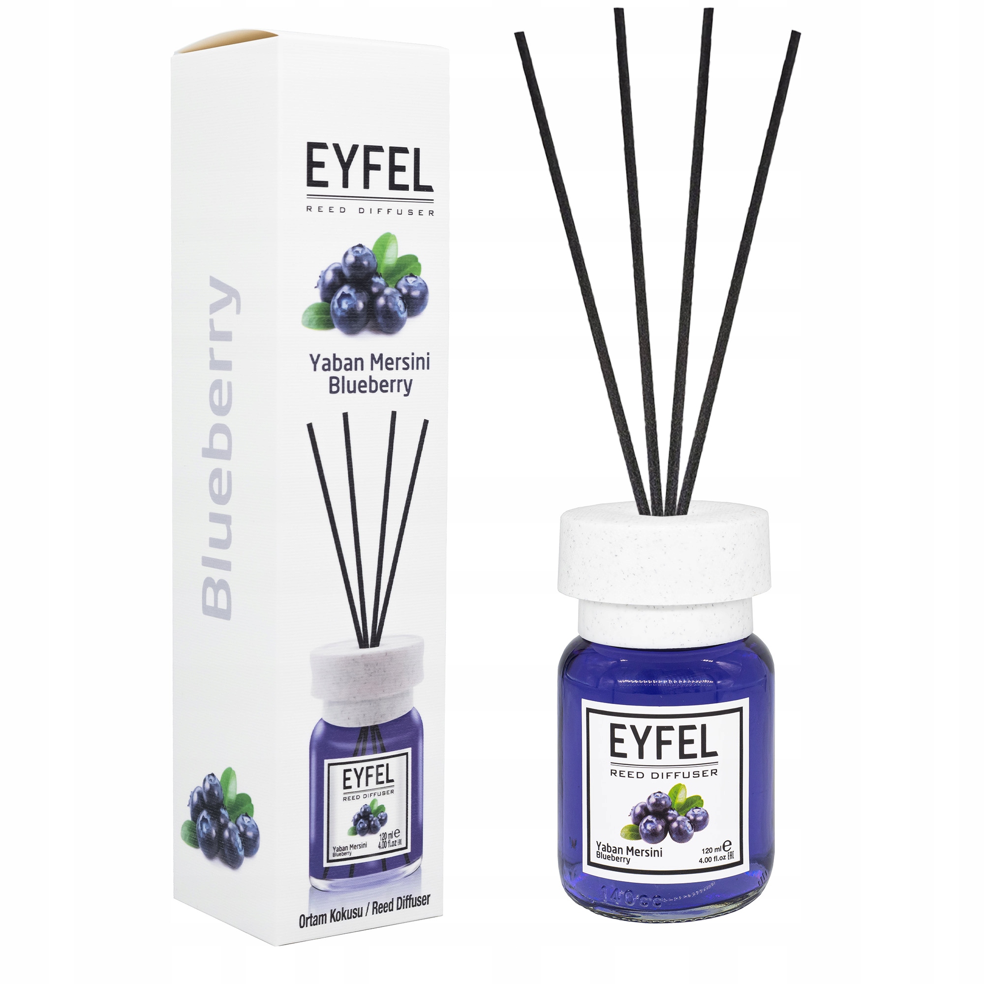 

Eyfel Dyfuzor Z Patyczkami 120 ML Jagoda