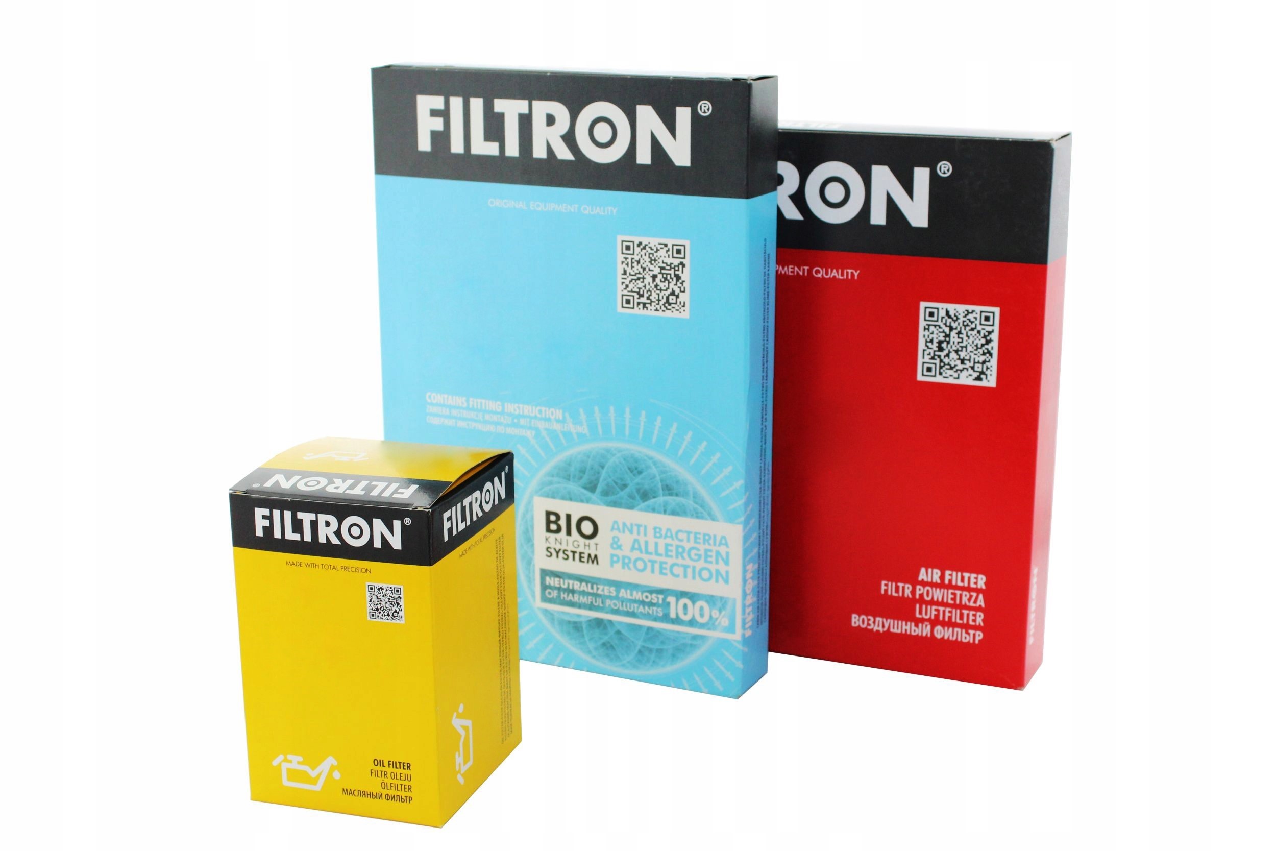 Sada 3 filtrů filtron Audi Q2 1.0 Tfsi