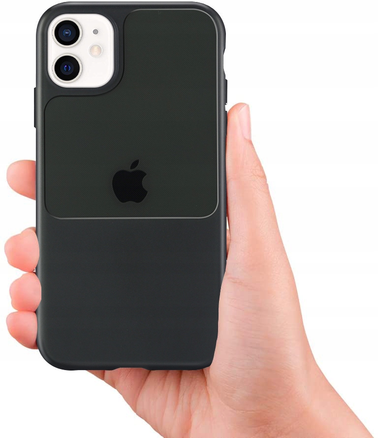 Etui do iPhone 12 Mini Case Silikon Guma + SZKŁO Dedykowany model iPhone 12 Mini