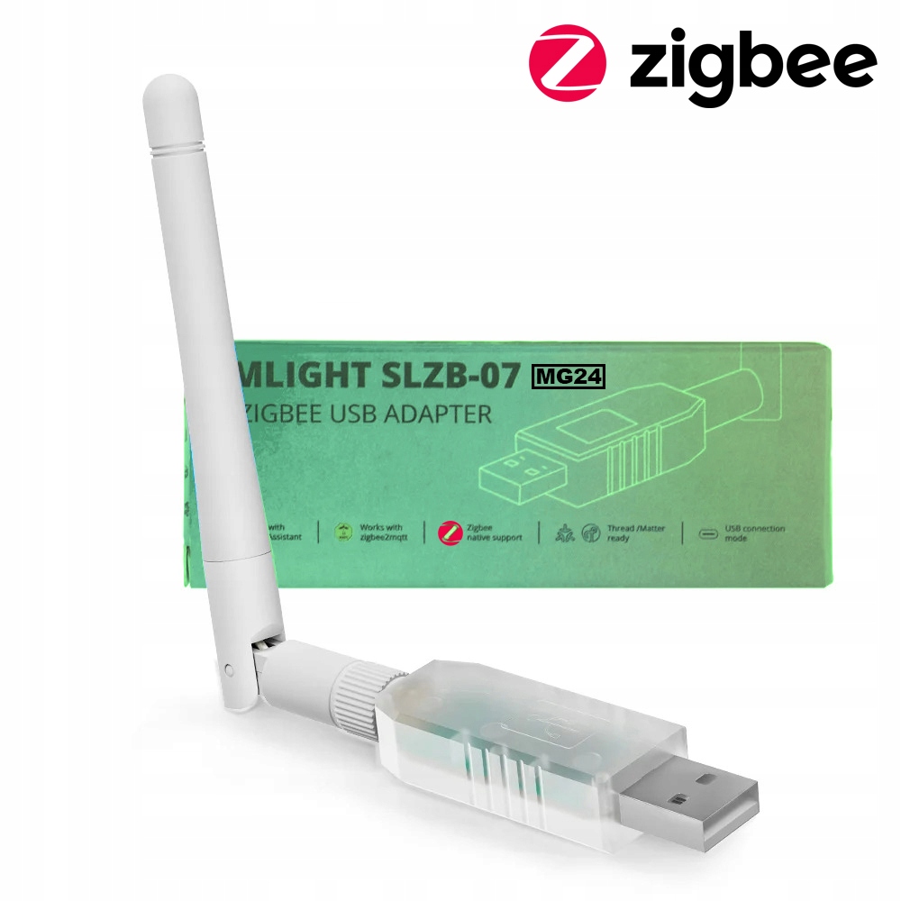 Mini Adaptér SLZB-07mg24 Zigbee Brána EFR32MG24 Usb EFR32 pro Home Assistant