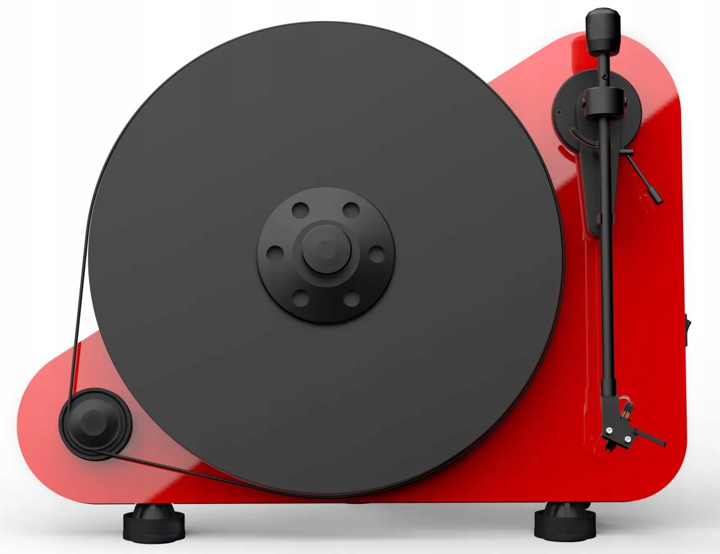 Pro-ject Vt-e Bt Červený Gramofon Stojící I Skvěle Hrající Bluetooth Krásná Dekorace