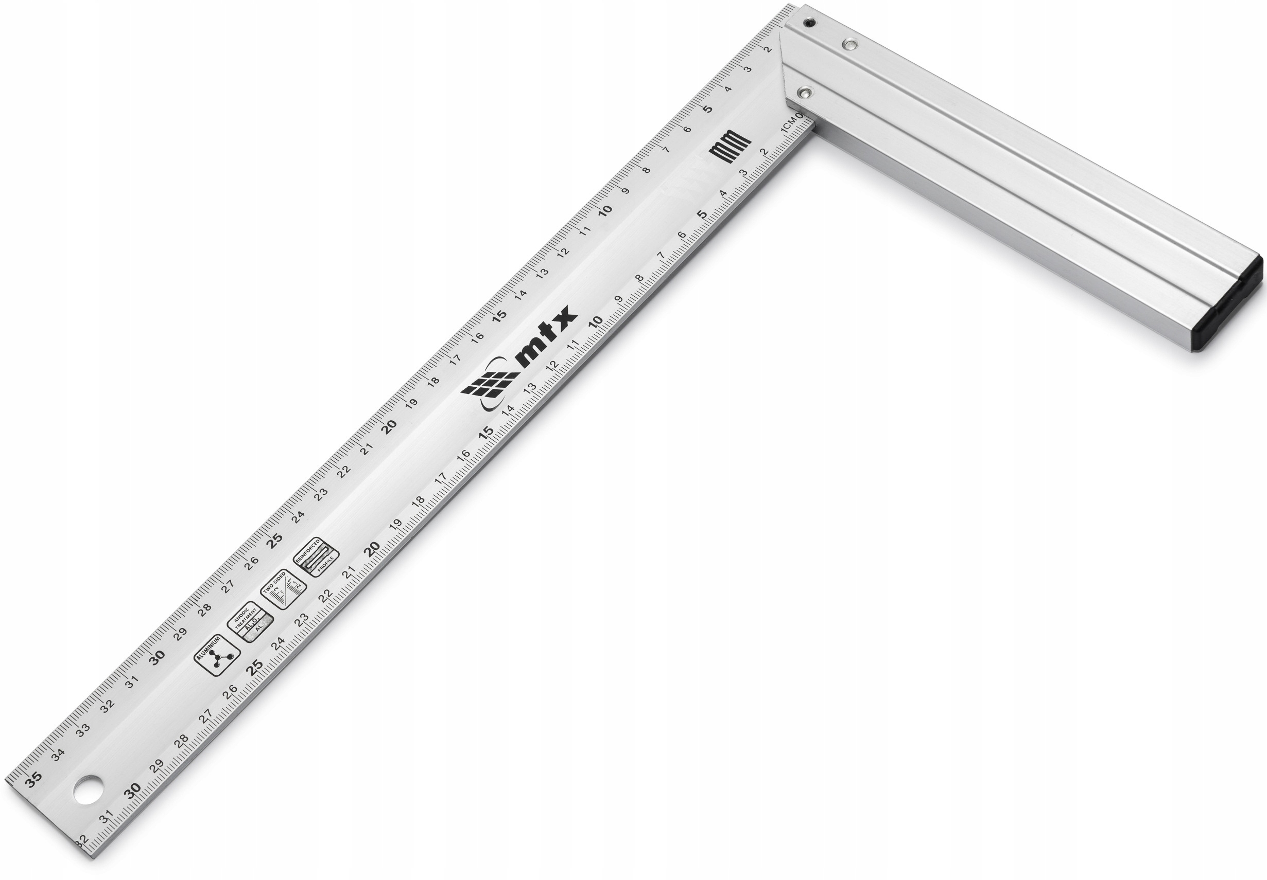 

Kątownik stolarski aluminiowy 350mm