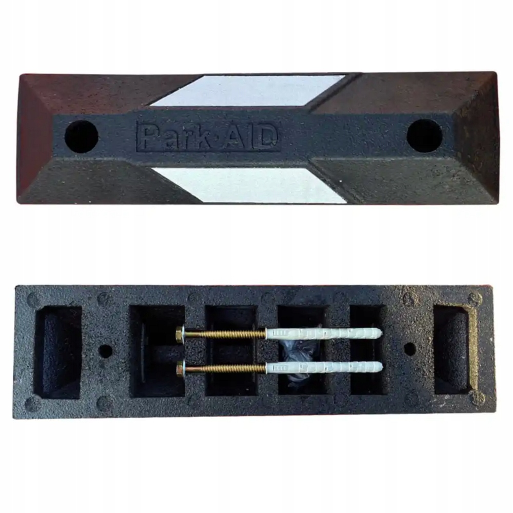 SEPARATOR PARKINGOWY OGRANICZNIK GUMOWY 55 X 15 CM Marka inna