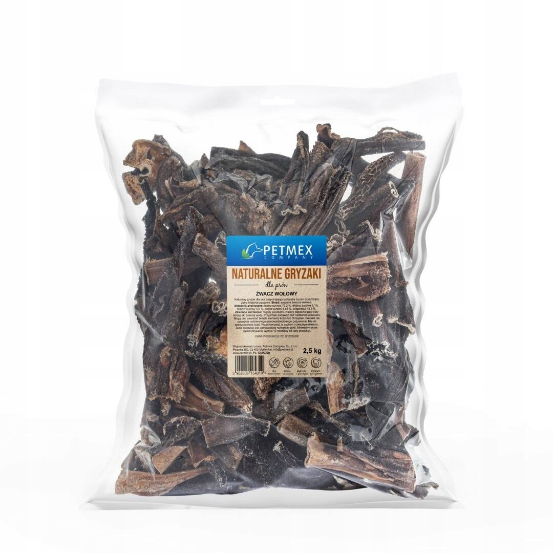 Petmex Hovězí žvýkačka Přírodní Psí Pamlsek 2,5 kg