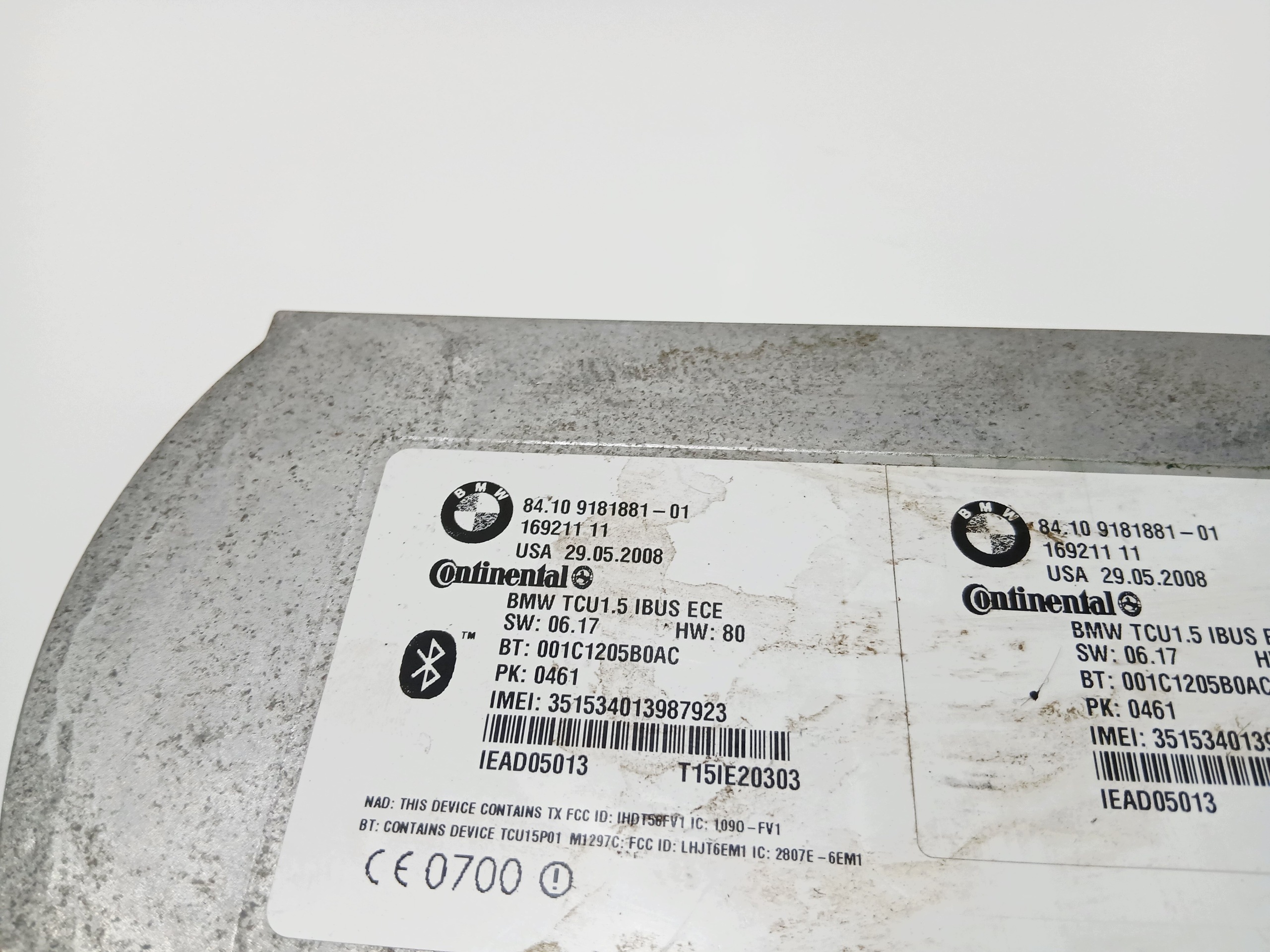 module control unit BLUETOOTH BMW X3 E83 LCI 9181881 (0006041)